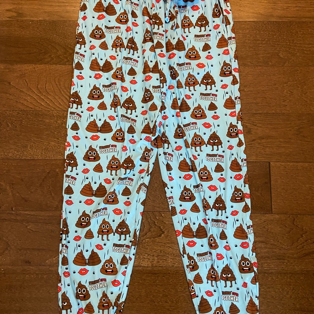 NWT “Stinkin’ Cute Together” Fun Lounge Pants